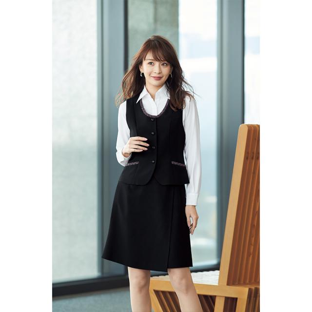 en joie アンジョア ベスト 17号 19号 レディース ユニフォーム