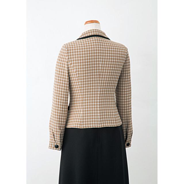 en joie アンジョア 長袖オーバーブラウス 17号 19号 レディース