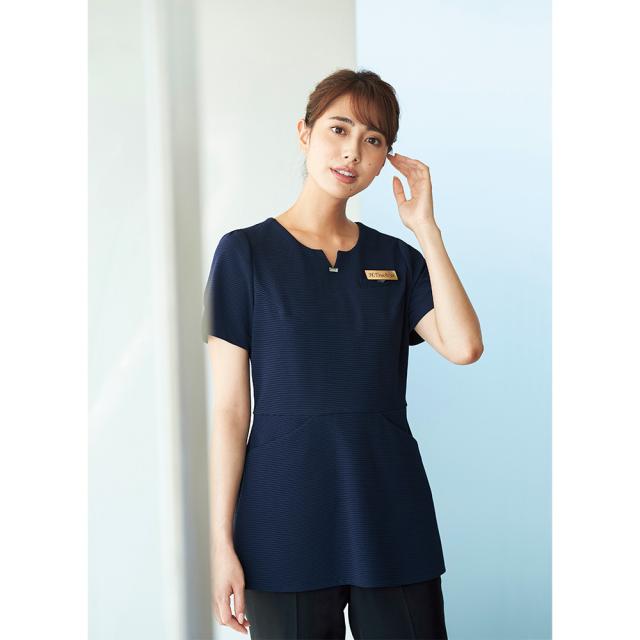 en joie アンジョア チュニック 17号 19号 レディース ユニフォーム