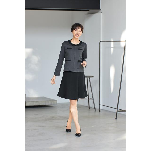 en joie アンジョア フレアースカート 5号〜15号 レディース