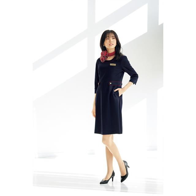 en joie アンジョア ワンピース 17号 19号 レディース ユニフォーム