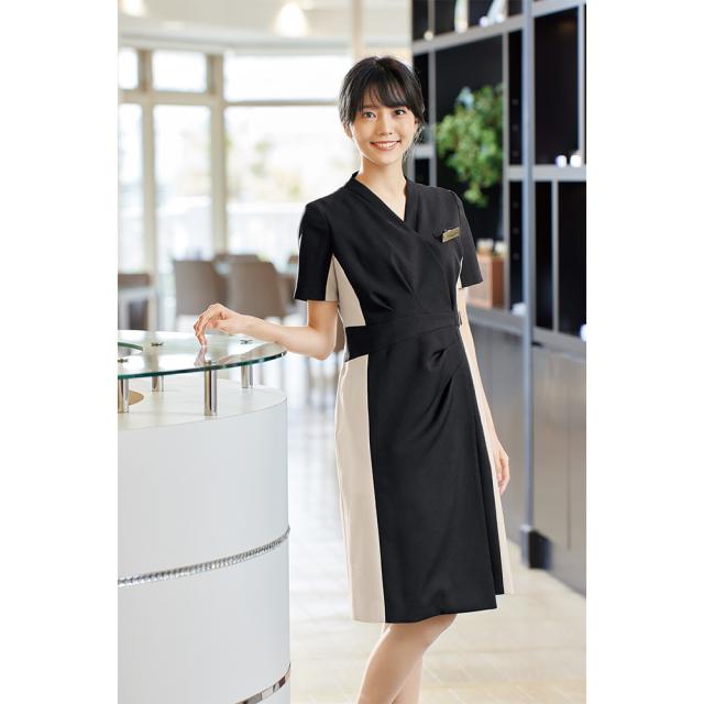 en joie アンジョア ワンピース S〜L レディース 吸汗 速乾 防透 高