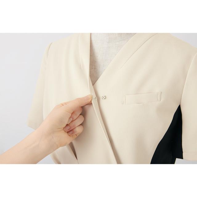 en joie アンジョア ワンピース S〜L レディース 吸汗 速乾 防透 高