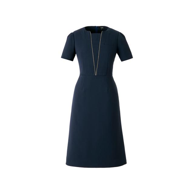 en joie アンジョア ワンピース 7号〜15号 レディース 吸汗 速乾 防透