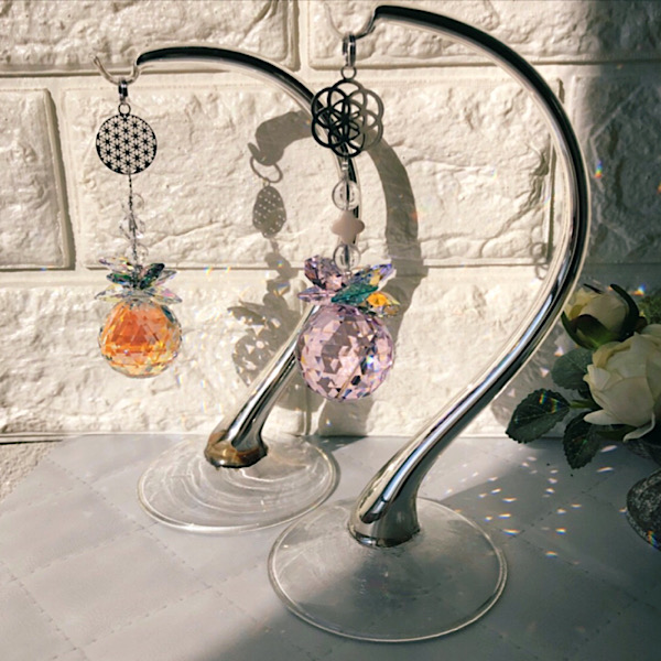 サンキャッチャー スタンド シードオブライフ スワロフスキー30 トラウマの開放 免疫力の活性化 水晶 シェル ギフトの通販はau Pay マーケット Rafa Select Au Pay マーケット店