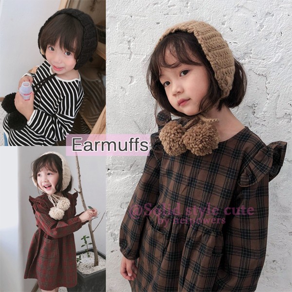 イヤーマフ キッズ 耳あて 全3色 イヤマフ 手編み風 ボンネット ふわふわ もこもこ 子供 韓国子供服の通販はau Pay マーケット 4kidsfactory