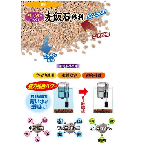 Gex 麦飯石の砂利 5kgの通販はau Pay マーケット 熱帯魚通販のネオス