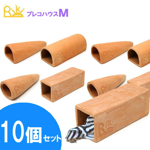 リキジャパン　プレコハウスMサイズ　10個セット　  【水槽/熱帯魚/観賞魚/飼育】【生体】【通販/販売】【アクアリウム/あくありうむ】 の通販は