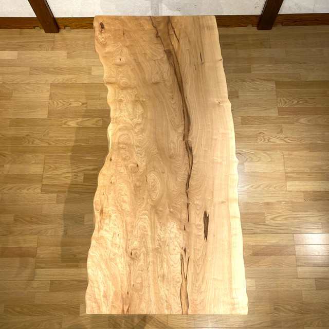 栃 一枚板 ダイニングテーブル テーブル とち トチ 幅177cm 天然木 無垢 北欧 木製 モダン 和モダン 高級｜au PAY マーケット