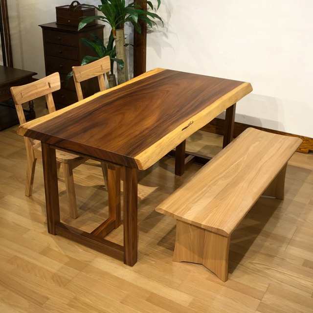 最も優遇の 1枚板 木のテーブル 天然木 座卓 - その他
