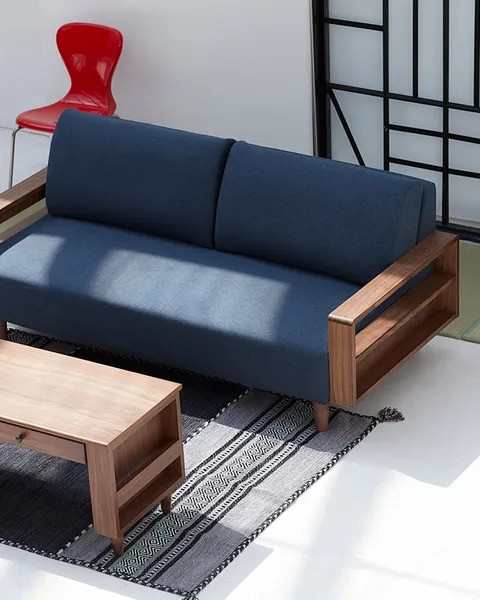 ソファー ソファ 2人掛け 2P sofa ファブリック 木脚 北欧 シンプル おしゃれ カバーリング