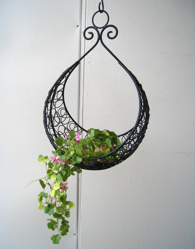 ハンギングプランター 小 ハンギングバスケット おしゃれ 吊り下げの通販はau Pay マーケット ウッドギャラリー樹