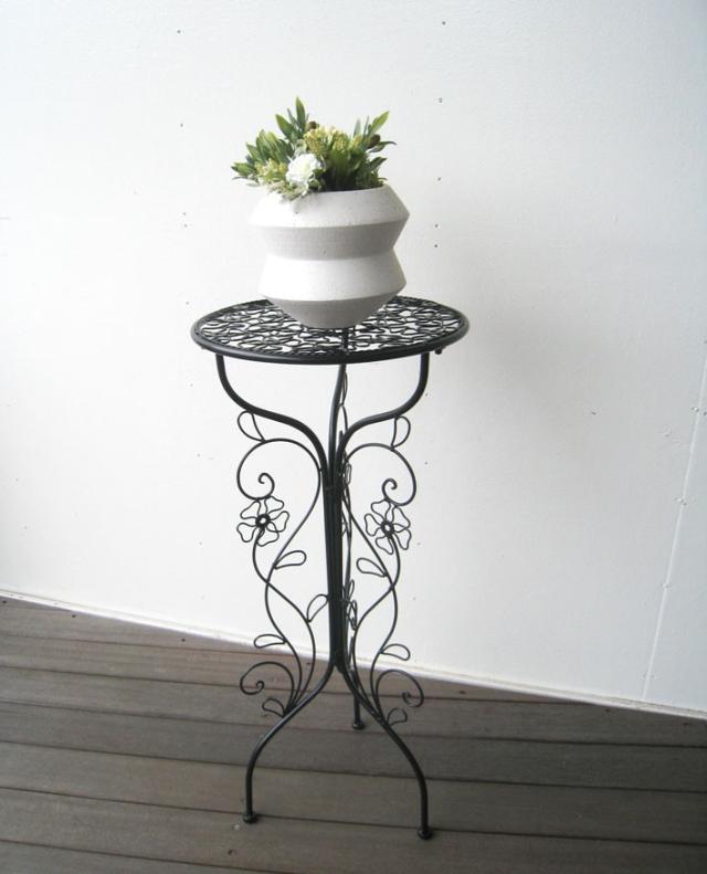 プランタースタンド 花台 台 鉢スタンド フラワーラック アイアン おしゃれ 屋外 ポット 北欧の通販はau Pay マーケット ウッドギャラリー樹
