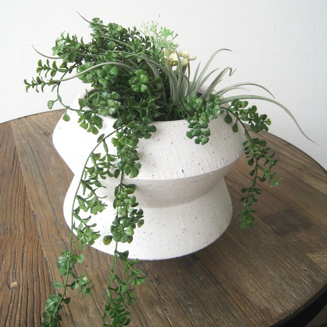 プランター 植木鉢 おしゃれ 観葉植物 陶器 多肉植物 室内の通販はau Pay マーケット ウッドギャラリー樹