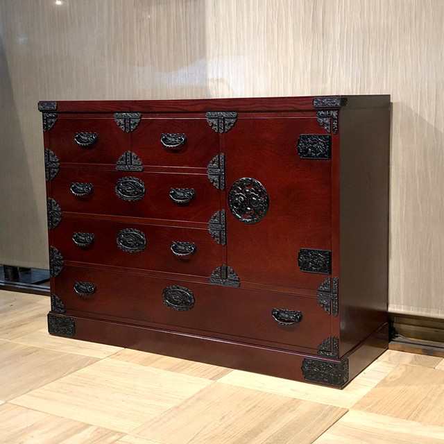 ○日本正規品○ 民芸 道海 90ハイチェスト タンス ecousarecycling.com