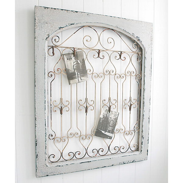 フレーム クリップボード 壁掛け フォトフレーム 壁飾り アイアン壁飾り 壁掛けインテリア アイアン シャビーシック アンティーク風  送料無料の通販は