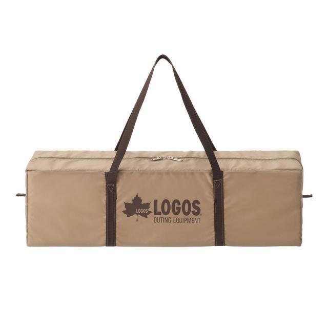 LOGOS/ロゴス Tradcanvas ハイタイプカーサイドオーニング 大型系のミニバンにも取付可能なカーサイドオーニング ハイタイプ 車中泊に便利で快適 メッシュ窓からフルクローズ フルオープンも可能 アルミ製フレーム マッドスカート装備 コンパクト収納_7
