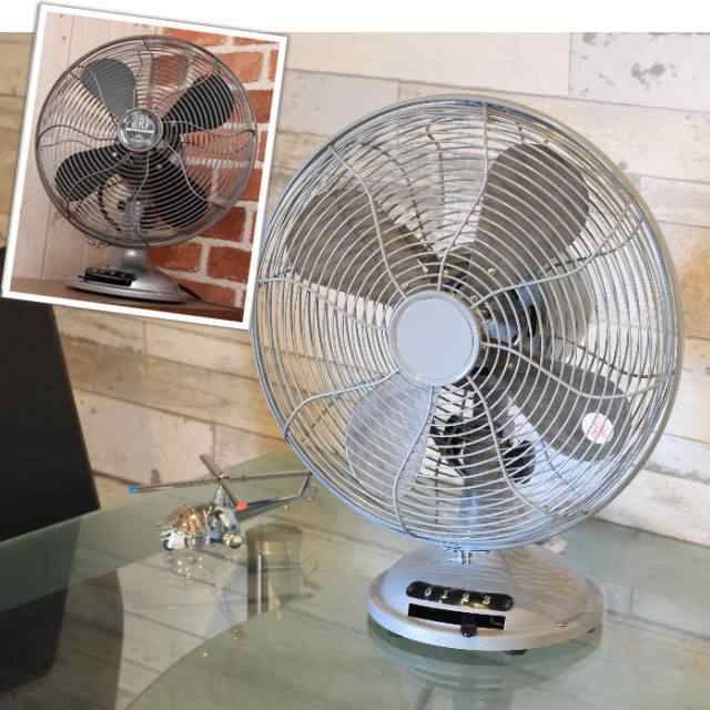 2019年版ハモサレトロファンテーブル Tablefan 卓上扇風機 レトロな