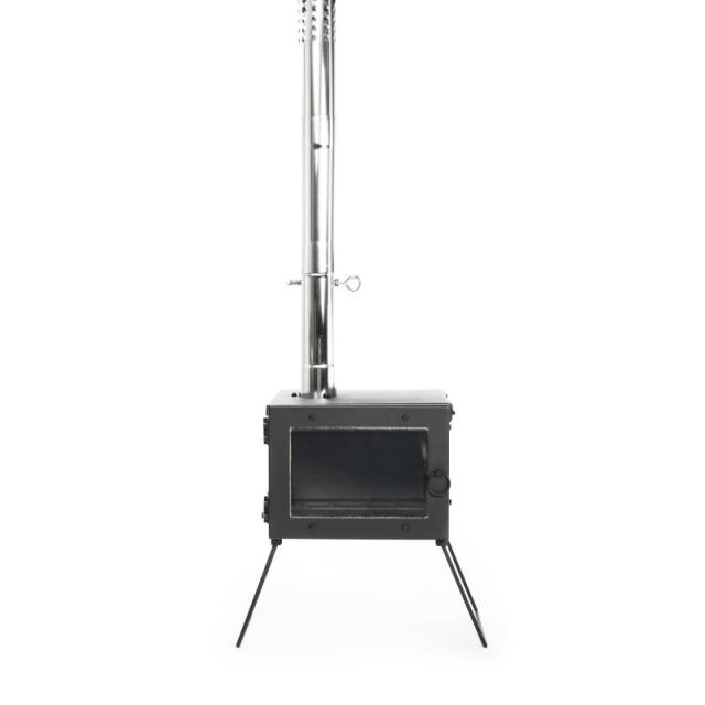 ＼2大特典／ Mt.SUMI 薪ストーブ MICRO2 マウントスミ マイクロ2 小型薪ストーブ コンパクト薪ストーブ BBQや焚火台としても使用できる3WAY仕様の万能薪ストーブ 二次燃焼で綺麗に燃える 炎を美しく操る新機能搭載 軽量でソロキャンプにも最適_7