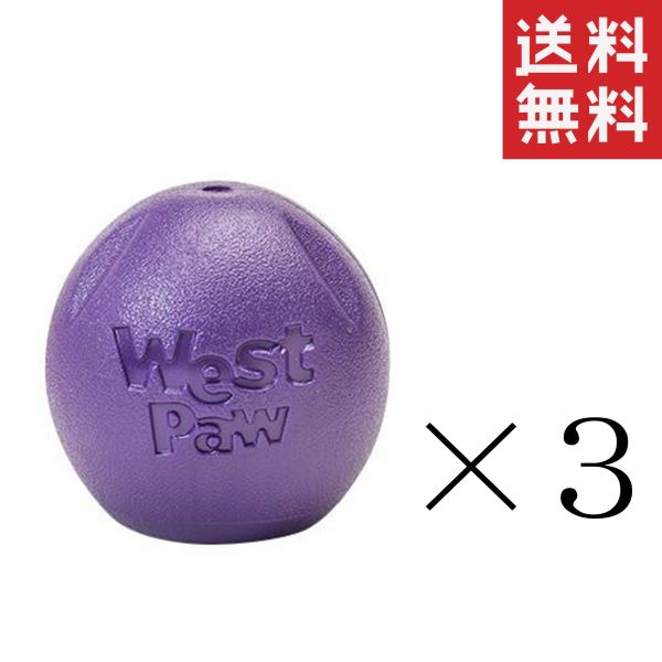 クーポン配布中!! West Paw Zogoflex ゾゴフレックス・エコー ランダ L エッグプラント(パープル)×3個セット まとめ買い ボール 犬 おもちゃの通販は 9,980円