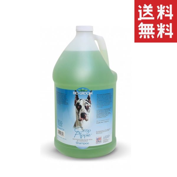 アイピー通商 バイオグルーム ナチュラルセンズ クリスプアップルシャンプー 3.8L ペット 犬 猫 低刺激 大容量 業務用