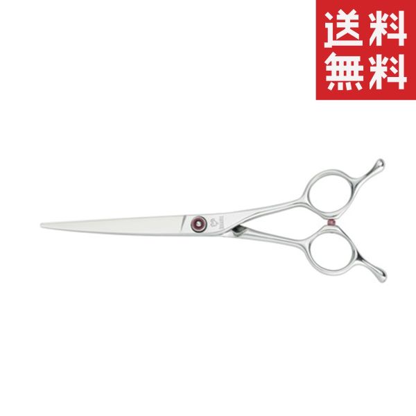 メール便/送料無料 昭和化学 ドッグウェル カーブシザー DRK-62 ペット用 犬 お手入れ はさみ トリミング用品