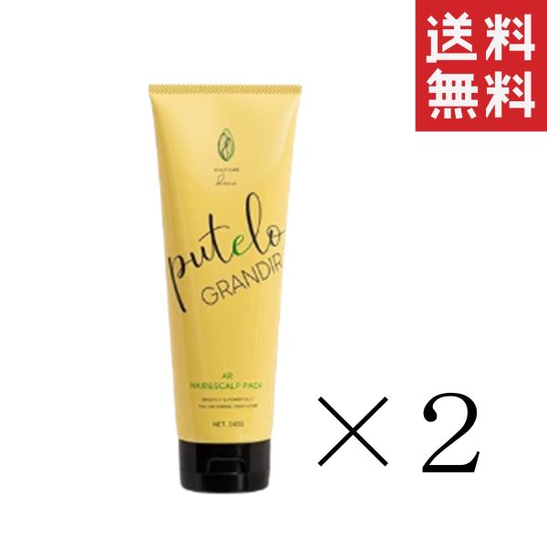 クーポン配布中!! ジェイプロジェクト プテロ AR ヘア＆スカルプパック グランディール 240g×2本セット まとめ買い 本体の通販は