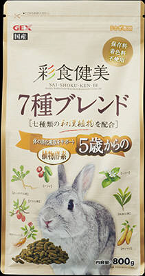クーポン配布中!! 【12個セット】GEX ジェックス 彩食健美 5歳からの7種ブレンド 800g
