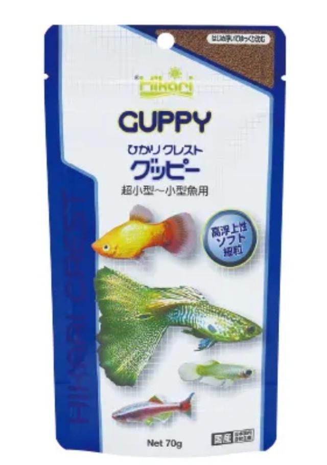【30個セット】 キョーリン　ひかり クレスト グッピー 70g