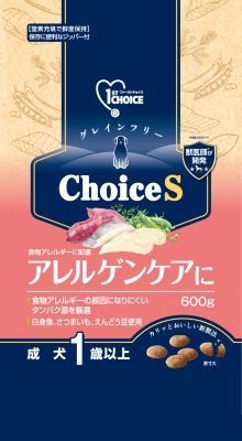 【12個セット】アース・ペット ファーストチョイス Choice S アレルゲンケアに 成犬 1歳以上 600g