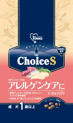 【4個セット】アース・ペット  ファーストチョイス Choice S アレルゲンケアに 成犬 1歳以上 2.4kg