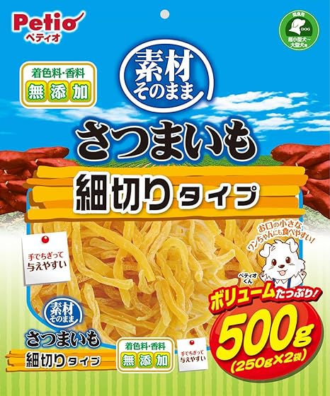 【12個セット】ペティオ素材そのままさつまいも細切りタイプ500g