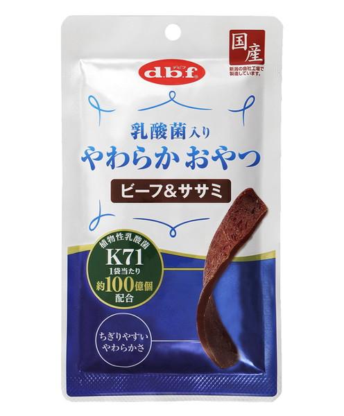 【96個セット】 デビフペット d.b.f  乳酸菌入り やわらかおやつ ビーフ&ササミ 40g