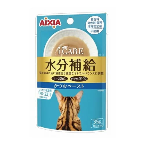 【96個セット】アイシア  iCARE水分補給かつおペースト35g