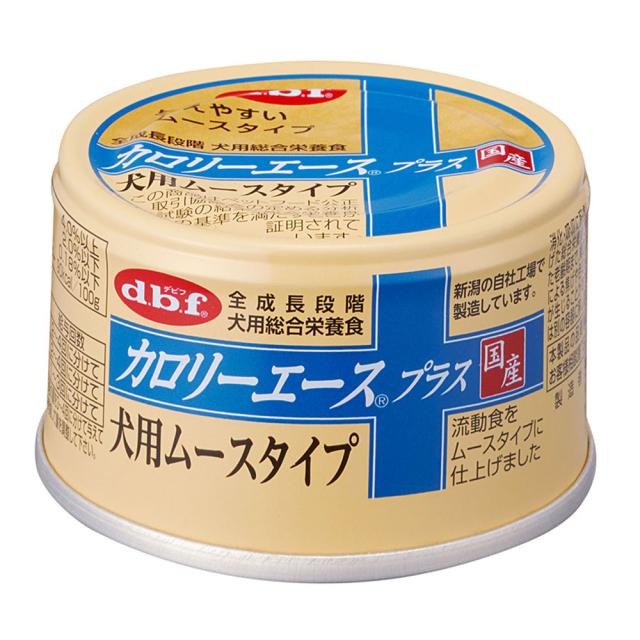 【72個セット】 デビフペット d.b.f カロリーエース プラス 犬用 ムースタイプ 85g