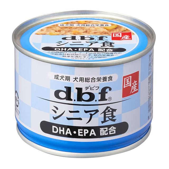 【48個セット】デビフペット d.b.f シニア食 DHA・EPA 配合 150g