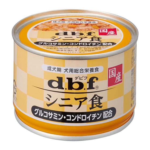 【48個セット】デビフペット d.b.f シニア食 グルコサミン・コンドロイチン 配合 150g