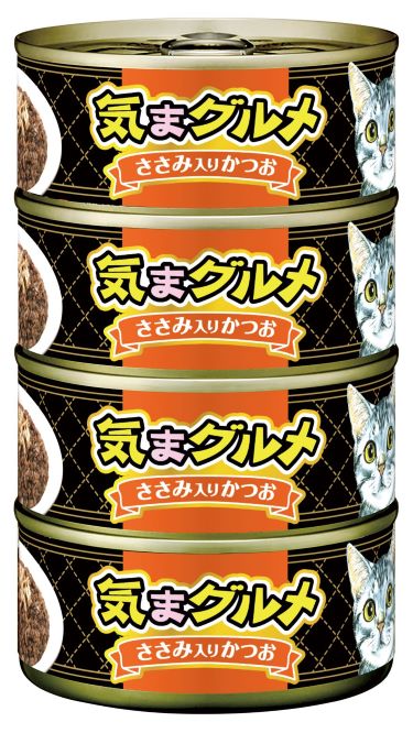 【24個セット】 アイシア 気まグルメ4P ささみ入りかつお620g