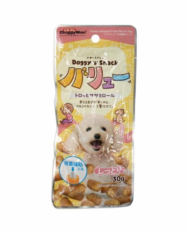 【80個セット】 ドギーマンドギースナックバリュートロッとササミロール30g