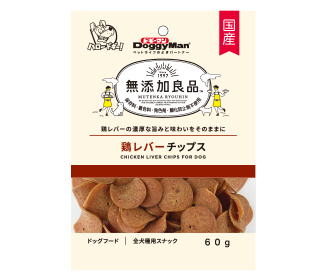 【72個セット】 ドギーマンハヤシ ドギーマン無添加良品鶏レバーチップス60g