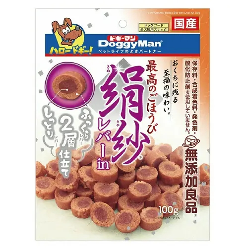 【48個セット】 ドギーマンハヤシ ドギーマン絹紗レバーin100g
