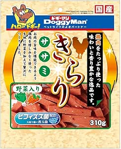 【12個セット】ドギーマンきらりササミ野菜入り310g