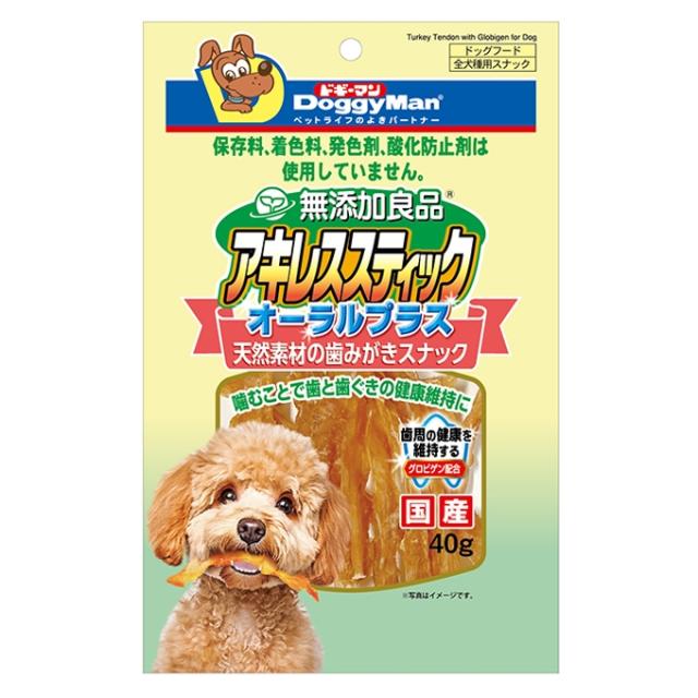 【36個セット】ドギーマン 無添加良品 アキレススティック オーラルプラス 40g