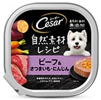 【112個セット】 マースジャパンリミテッド シーザー自然素材レシピラム＆さつまいも・にんじん85g