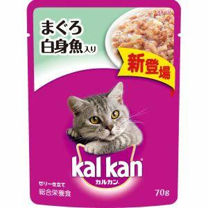 クーポン配布中!! 【160個セット】カルカンパウチまぐろ白身魚入り70g