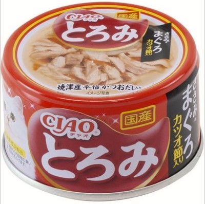 【36個セット】いなばペットフード CIAOとろみささみ・まぐろカツオ節入り80g