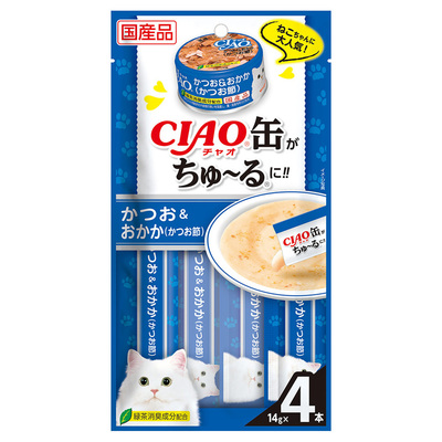 【48個セット】いなばペットフード CIAOちゅ〜る腎臓の健康維持に配慮まぐろ14g×4本