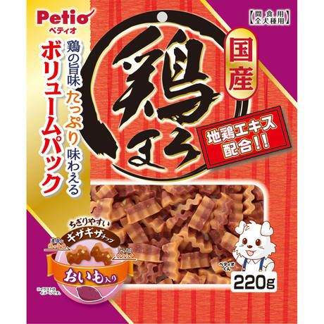 【30個セット】ペティオ ペティオ鶏まろギザギザチップおいも入り220g