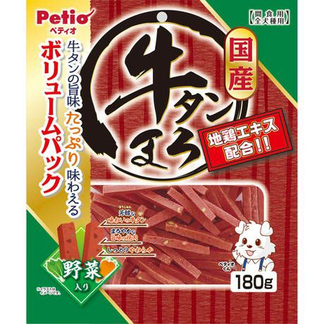 【30個セット】ペティオ ペティオ牛タンまろ野菜入り180g