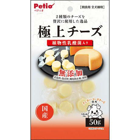【30個セット】ペティオ  ペティオ極上チーズ乳酸菌入り50g